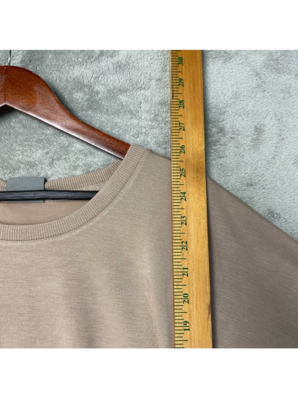 NWT 32 Degrees Cool Women's XXL Taupe Short Sleeve Relaxed Fit Top C0459 - Picture 5 of 11